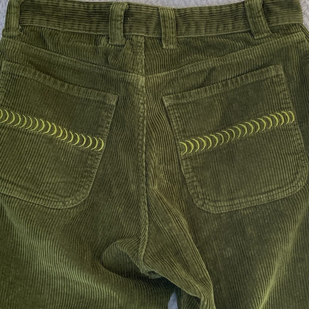 Spitfire Wheels Bighead Corduroy Pants Mens Sz Small 31 X 28 Olive Green - Picture 4 of 13